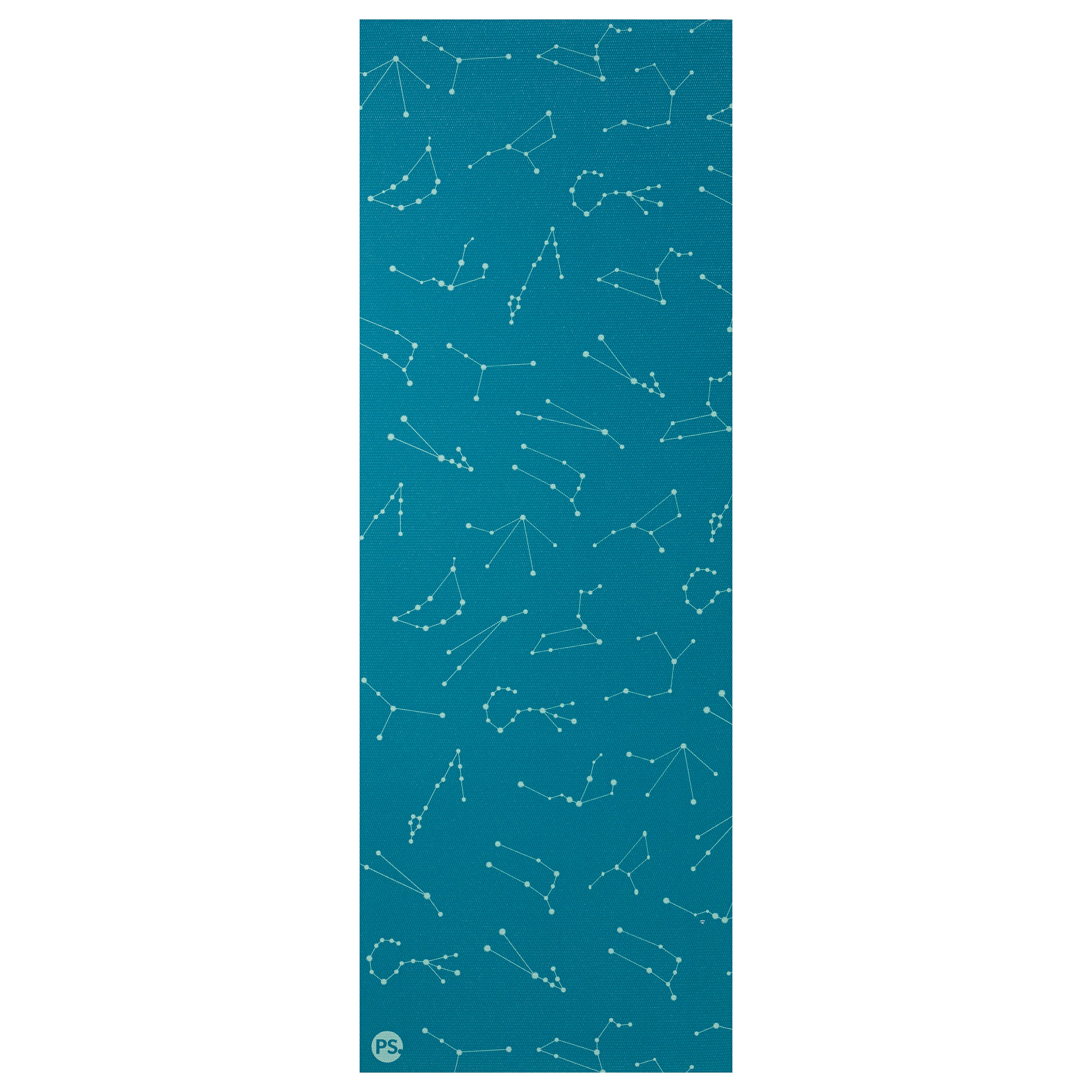 POPSUGAR Premium Constellations Yoga Mat (6mm) flat